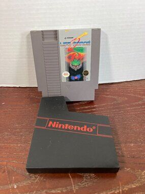 Life Force NES Game Cartridge By Konami With Black Nintendo Sleeve